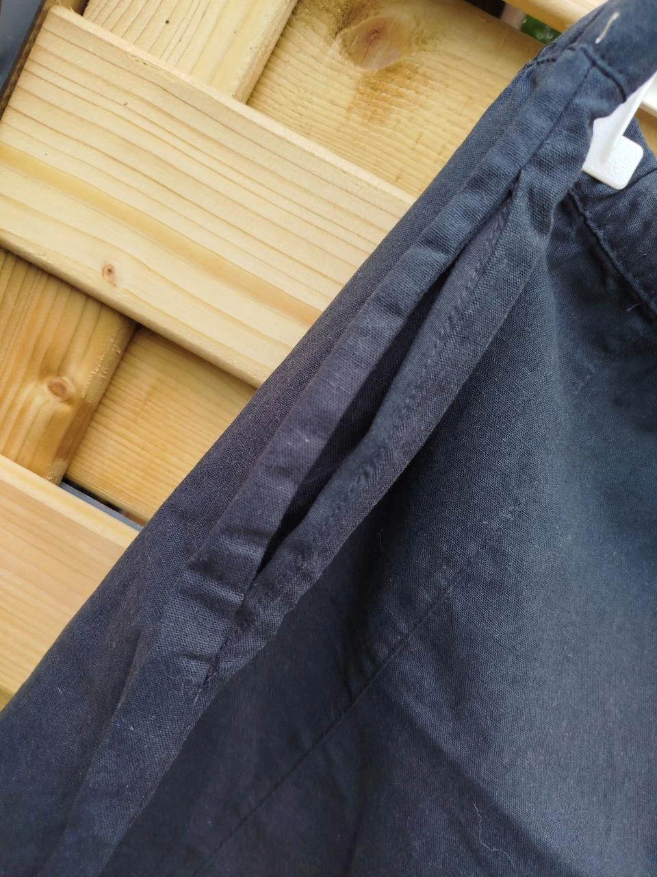 Shorts de linho preto – photo 3